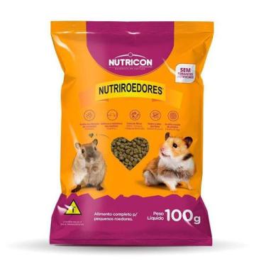 Imagem de Ração Nutricon para Roedores Extrusada Nutriroedores 100g - Nutricon P