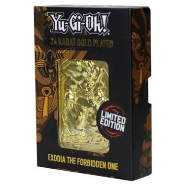 Imagem de Fanattik KON-YGO26G Yu-Gi-Oh-Limited Edition 24K Gold Plated Collectible Exodia The Forbidden One