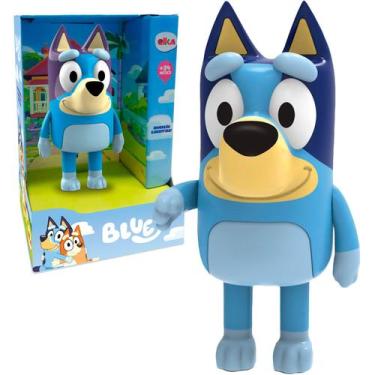 Imagem de Boneco Bluey Brinquedo Infantil Figura De Ação Personagem Desenho 21cm