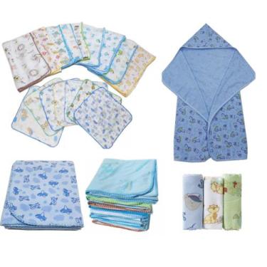 Imagem de Kit Enxoval Maternidade Completo Montado Para Bebe - Dugu, Masculino