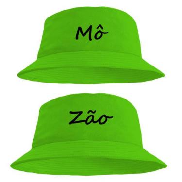 Imagem de Kit Casal Chapéu Bucket Hat Estampado Mozao - MP Moda Masculina, Único