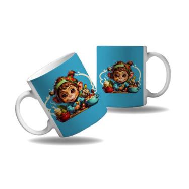 Imagem de Caneca Presente Macacos Cozinheiros Chefes Cozinha Profissão - Enjoy S