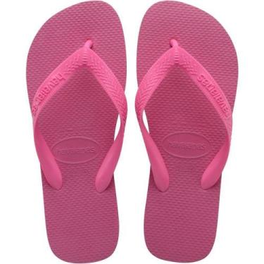 Imagem de Chinelo Havaianas TOP Rosa FLUX - Tamanho 35/36