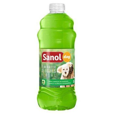 Imagem de Eliminador de Odor Sanol Dog Herbal Embalagem 2L
