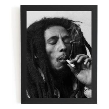 Imagem de Lindo Quadro Decorativo Reggae Bob Marley Grande 42x29cm - Fanarte