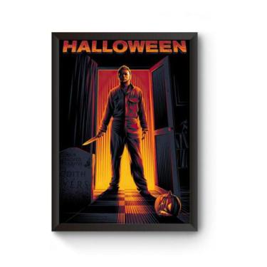 Imagem de Poster Moldurado Halloween Quadro - Fanarte