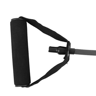 Imagem de Elástico de Borracha para Treinamento, Corda, Tubo, Treino, Fitness, Ioga, Academia, Preto, Vermelho, Portátil (Preto)
