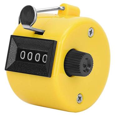 Imagem de Contador de Contagem Manual BERM Botão de Plástico de 4 Dígitos R Ferramenta de Contagem Portátil Com Gancho o Dispositivo é Conveniente para Transportá-lo e Comercializá-lo