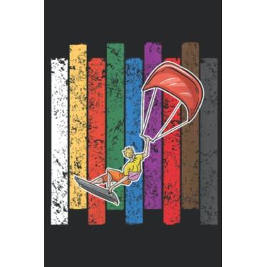 Imagem de Womens Kiteboarding Lover Colors Gift Kite Surfing Surfer Gifts Nice Pretty: Lined Journal Notebook To Do Schedule, Medium 6x9 Inches, 100 Pages, Printed Cover