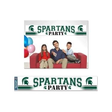 Imagem de Bandeira de festa Wincraft NCAA, Michigan State Spartans