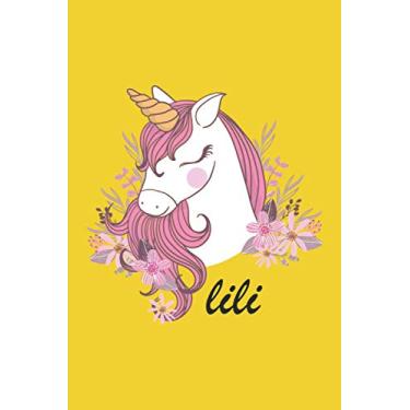 Imagem de lili: i love lili: Notebook/journal to write down notes and thoughts 6x9 120 pages
