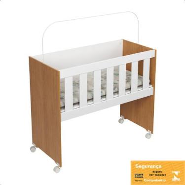 Imagem de Mini Berço Moisés Multifuncional Rubi com Colchão e Suporte de Mosquet