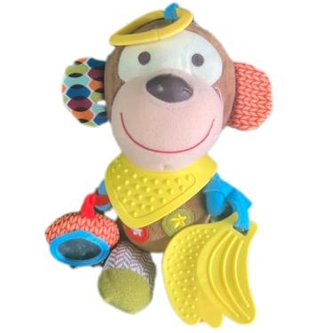 Imagem de Pelúcia Sensorial infantil Conforto de bebê (Macaco)