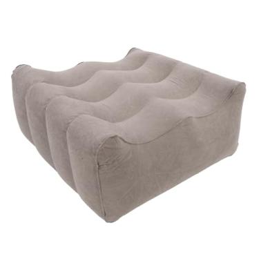 Imagem de Travesseiro de Elevação de Pernas Travesseiro de Cunha Inflável Ergonômico Descanso de Pernas Inflável Travesseiro de Pernas Confortável para Dormir, Ler, Jogar Jogos No Estômago