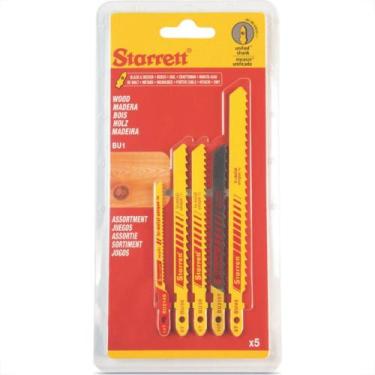 Imagem de Serra Tico Starrett Madeira 5Pecas Bu1