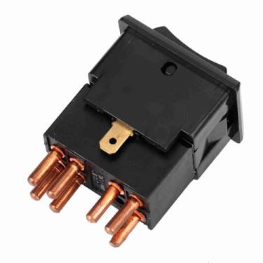 Imagem de Lâmpada de Alerta de Perigo Chave de Alta Sensibilidade Resposta Rápida de Controlar Características Estáveis ​​yuf101490 Preto para Modelos até 2001