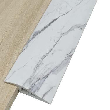 Imagem de Faixa de transição de piso Auto-adesivo para laminados, madeira e carpete para azulejo, instalação fácil de casca e pau, flexível e corte, perfeito para portas, salas de estar, quartos, bran