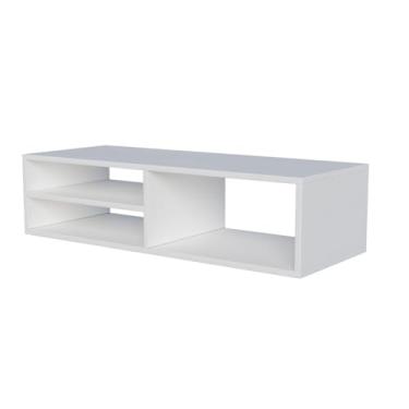 Imagem de Estante P/Tv Supenso Rack Moderno Versátil Decorativo Mdp