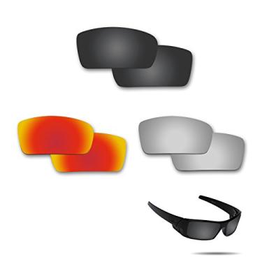 Imagem de Fiskr Lentes de reposição para óculos de sol Oakley Gascan