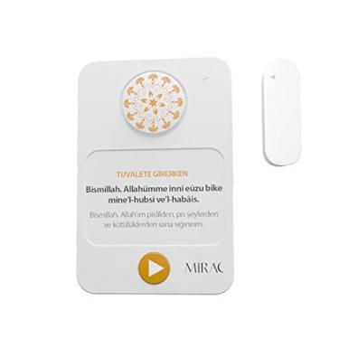 Imagem de Mirac — Sensor de movimento islâmico sonoro conjunto duplo para entrar e sair do banheiro
