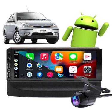 Imagem de Multimídia Focus 2000-2008 Mp3 Android-Auto Carplay 1 Din 2-32Gb - E-C