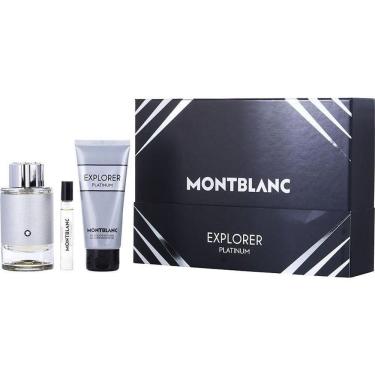 Imagem de Perfume Masculino Mont Blanc Explorer Platinum Edp Spray 100 ml&gel Banho 7 Mini