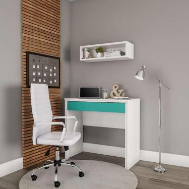 Imagem de Cadeira de Escritório Diretor Giratória Move Branca