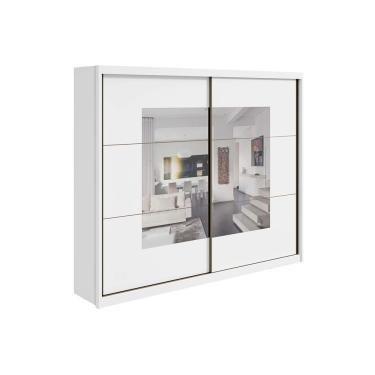 Imagem de Guarda Roupa Lopas Toronto New 2 Portas 6 Gav Branco