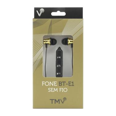 Imagem de Fone de ouvido wireless earphone azul tmv