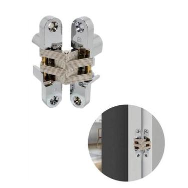 Imagem de Dobradiça Invisível 94X19Mm Cromado Hardt