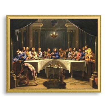 Imagem de Art Shoppe Arte de parede com impressão emoldurada, decoração de parede vintage para sala de estar, quarto, escritório, imagem de alta resolução em papel de arte premium, moldura de 0,9 cm com frente