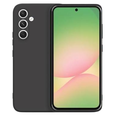 Imagem de Capinha Premium Aveludada Compatível Samsung Galaxy A56 Capa Preta