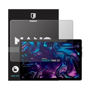 Imagem de Película Para Positivo Vision Tab 10 Kingshield Nano Vidro - Fosca