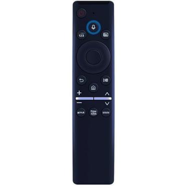 Imagem de Controle remoto universal para TV Samsung com controle de voz, substituição para todas as Smart TVs Samsung Frame Crystal Solar UHD Neo QLED OLED 4K 8K