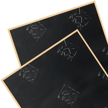 Imagem de NVX Stealth Black SDBSK2 Tapete de amortecimento de som automotivo com 90 mm de espessura, isolamento de ruído de áudio e amortecimento (duas peças de 25,4 x 25,4 cm) – Kit de alto-falante