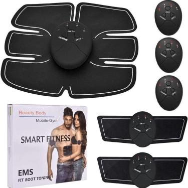 Imagem de Tonificador Aparelho Muscular Abdominal Estímulos Elétricos