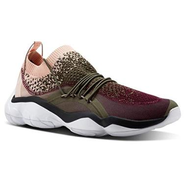 Imagem de Reebok DMX Fusion (verde militar/vermelho escuro/sobremesa) CM9645, Verde militar/vermelho escuro/sobremesa, 44