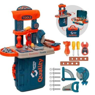 Imagem de Bancada maleta de ferramentas infantil Quality 29pçs - Fun Game