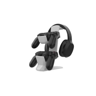 Imagem de Suporte De Mesa Para 2 Controles Compatível Ps3, Ps4 E Ps5