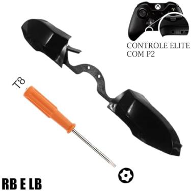 Imagem de GATILHO RB E LB XBOX ONE PARA CONTROLE ELITE COM P2 BOTÃO RB E LB MAIS CHAVE T8