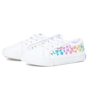 Imagem de Ked's Kids Tênis feminino Ke02201250, Branco/arco-íris, 18