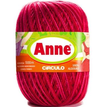 Imagem de Fio linha anne 500 multicolor - CIRCULO, 9153 - CABARÉ