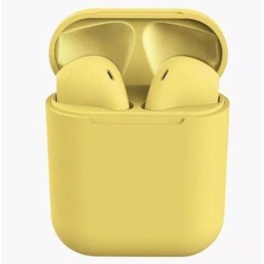 Imagem de Fone De Ouvido I12 Tws 5.0 Par Touch Todas Cores Bluetooth Anúncio com