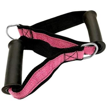 Imagem de Manopla Estribo Nylon Com Pegada Remada Academia Fitness Crossover - G
