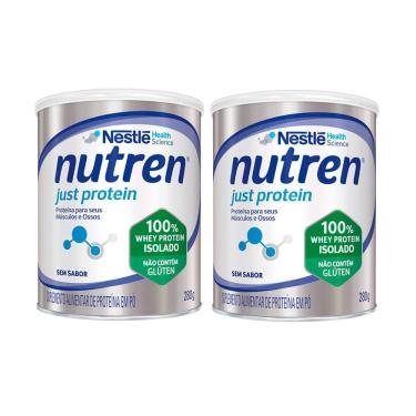 Imagem de Kit 2 Nutren Just Protein Sem Sabor Suplemento Alimentar 280g