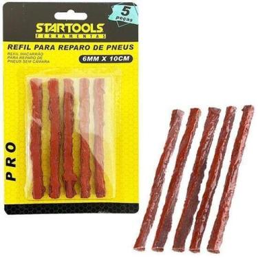 Imagem de Refil Macarrao Para Reparo De Pneu Pro Com 5 Pecas 10Cmx6Mm - Startool