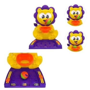 Imagem de Cesta De Basquete Com Bolinha Sonora E Design De Leão - Jxp Brink