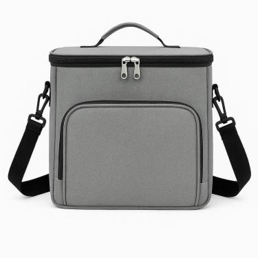 Imagem de Bolsa Térmica Marmita Com Alça 7 Litros - Cinza