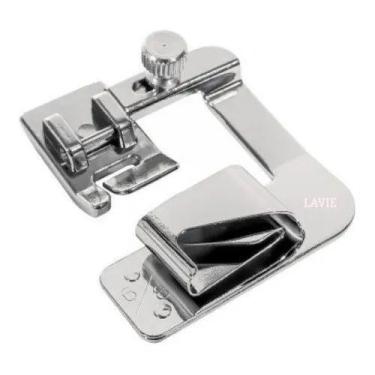 Imagem de Calcador Fazer Bainha Barra 6/8" 19mm Patchwork Máquina Doméstica - Un