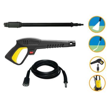 Imagem de Kit Mangueira 3mt Pistola Lança Orig. Lavor One Plus 130